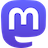 Logo of Mastodon